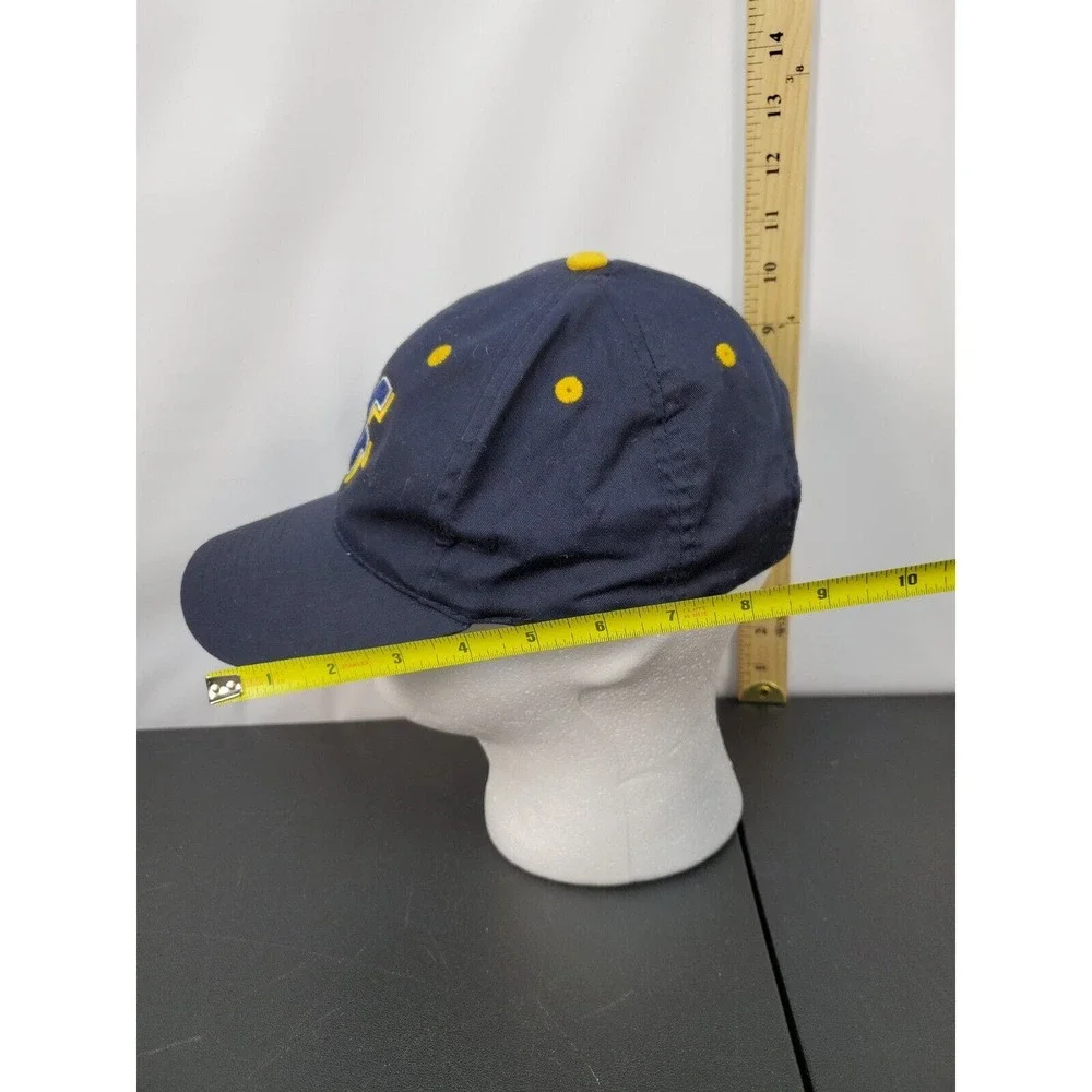 Captivating Headgear West Virginia‎ University Hat Mens Navy Adjustable Snapback